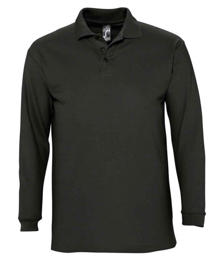 SOL'S 11353  Winter II Long Sleeve Cotton Piqu Polo Shirt